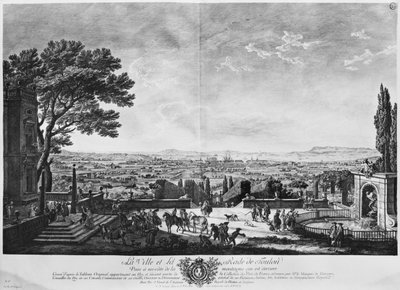 Town and Port of Toulon, from 